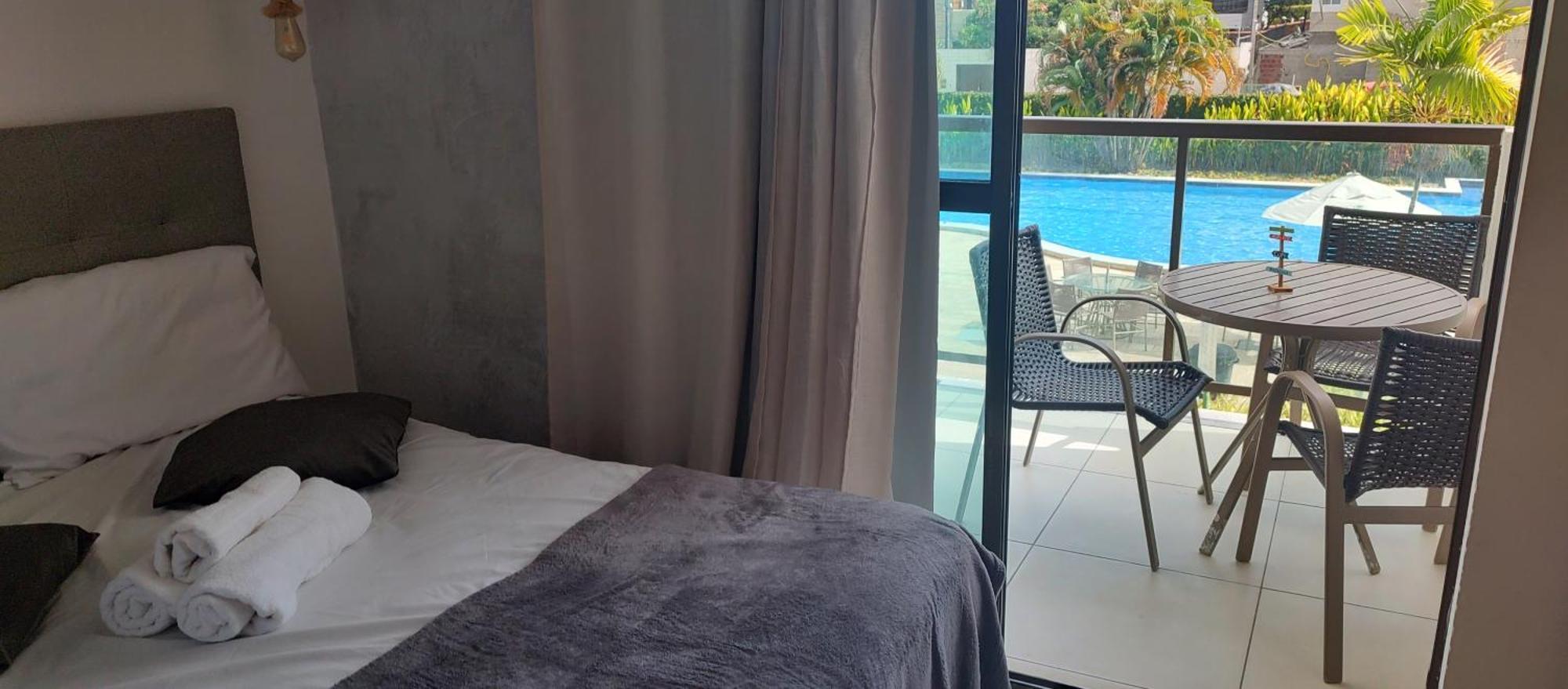Laguna Beach Flat - Luxo Frente Para Piscina Porto de Galinhas Ngoại thất bức ảnh