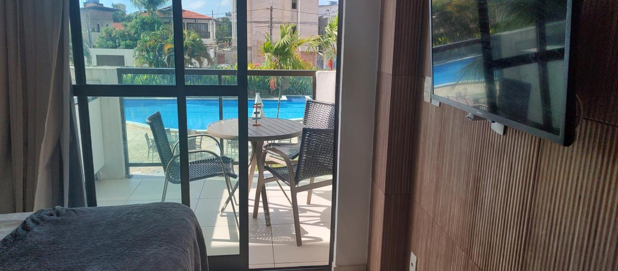 Laguna Beach Flat - Luxo Frente Para Piscina Porto de Galinhas Ngoại thất bức ảnh